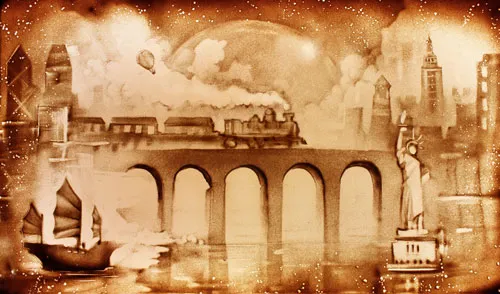 Queen of Sand Drawing 3